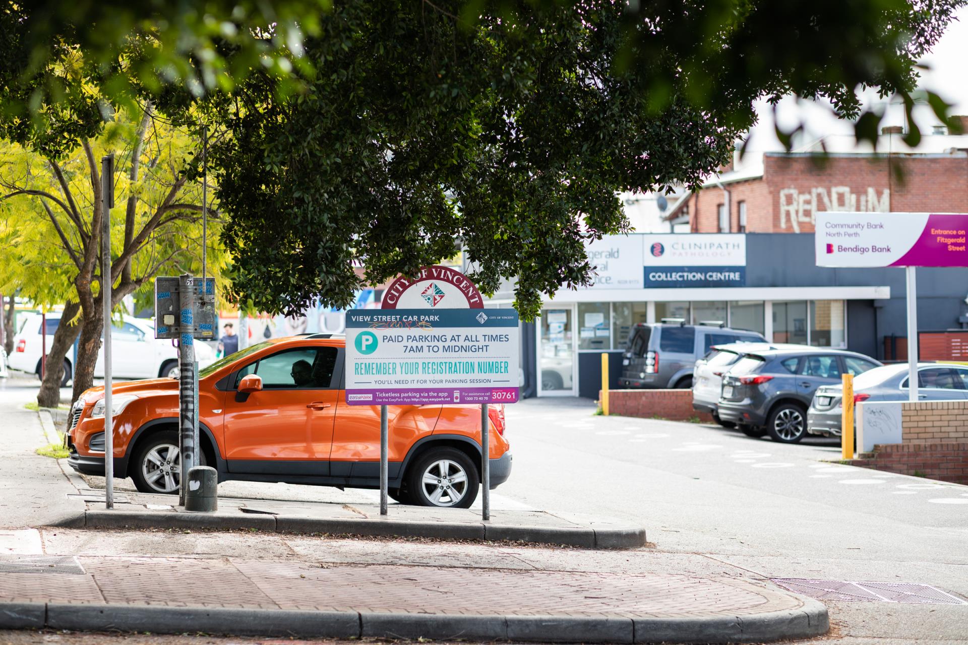 Accessible parking Image