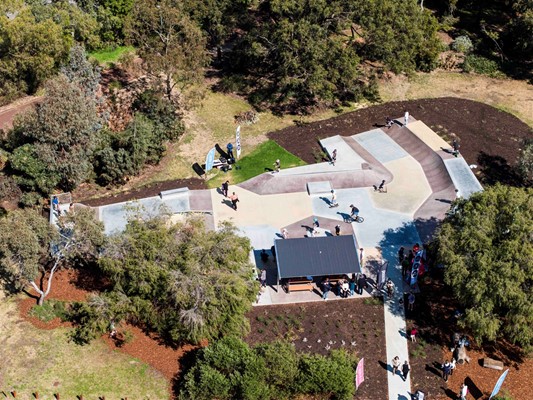 Mt Hawthorn Skate Space opening - Skate