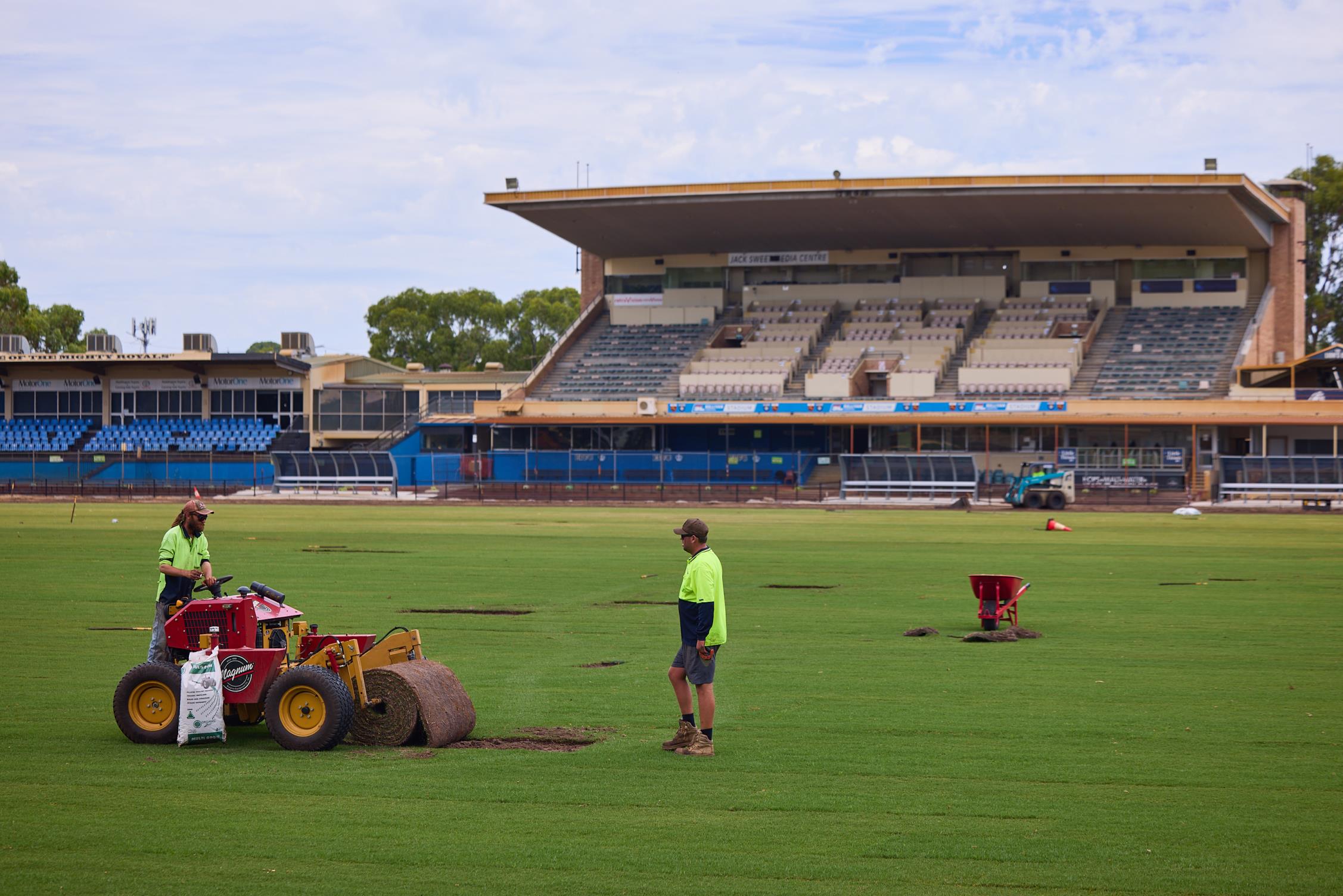 Sullivan Logistics Stadium upgrades nearing completion